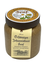 [267-270ml] Schwarzer Johannisbeersenf